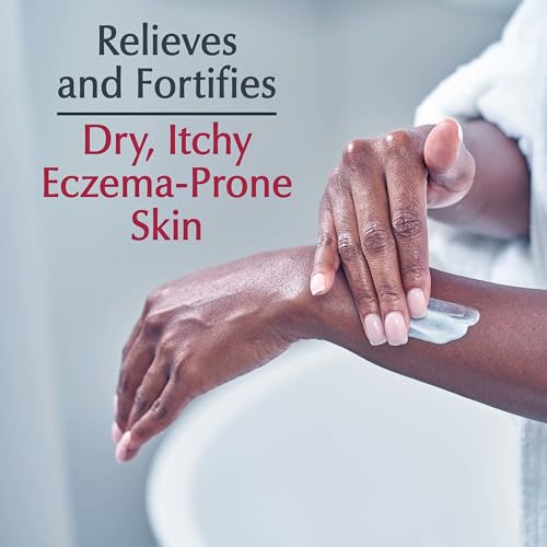 Eucerin Eczema Relief Cream, Full Body Lotion, Moisturizing Eczema Cream with Colloidal Oatmeal (Skin Protectant) and Ceramide 3, 8 Oz Tube