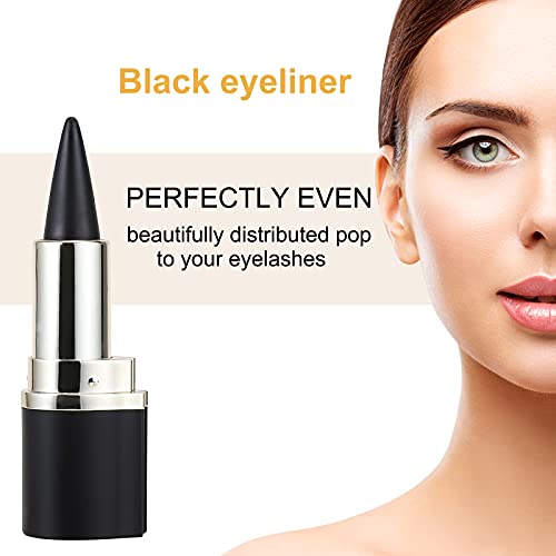 Boobeen Black Eyeliner Pencil - Quick Drying, Waterproof & Smudge-proof All Day Gel Eyeliner - Create Statement Eye Look