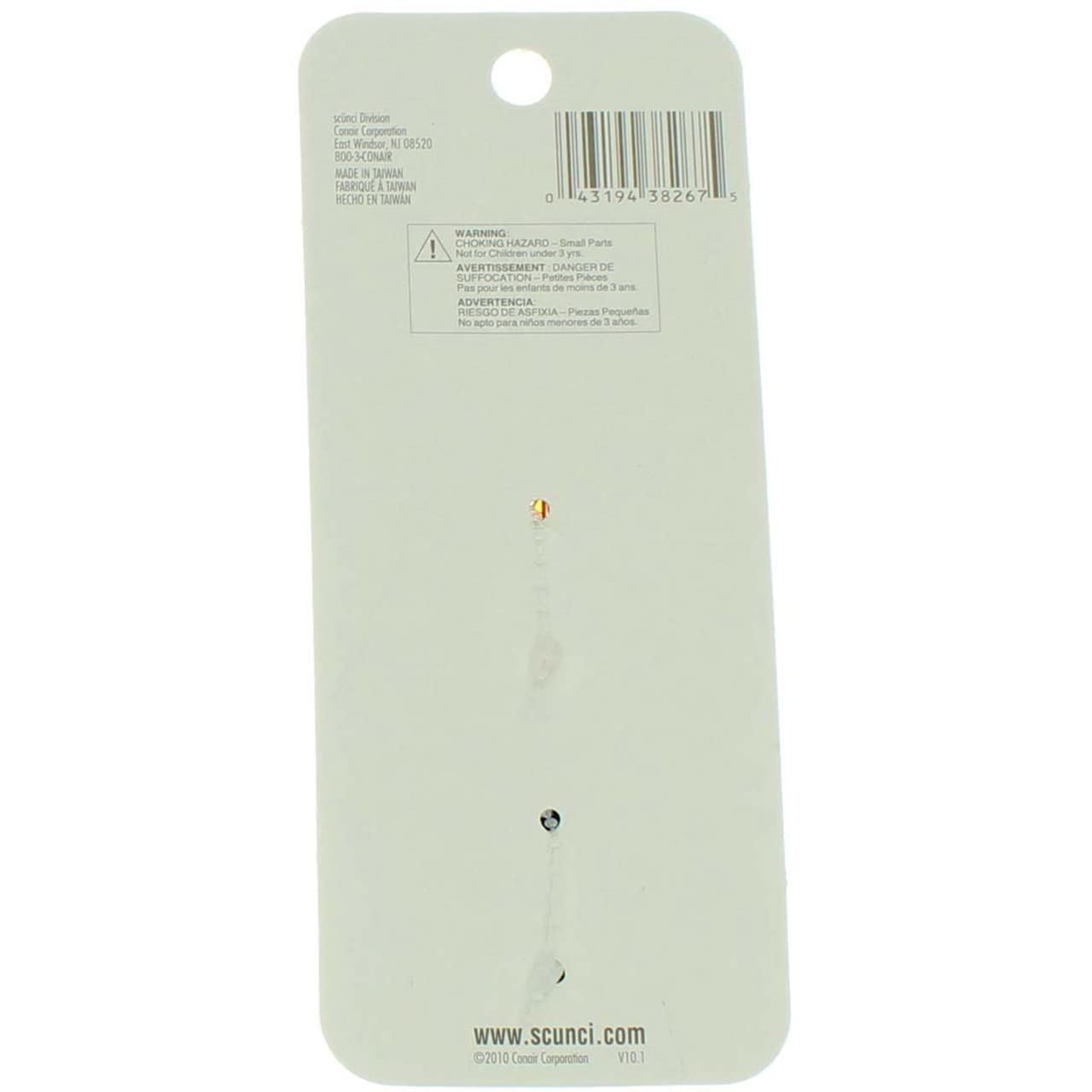 Scunci 3826703a048 Octopus Jaw Clip Assorted Colors 2 Count