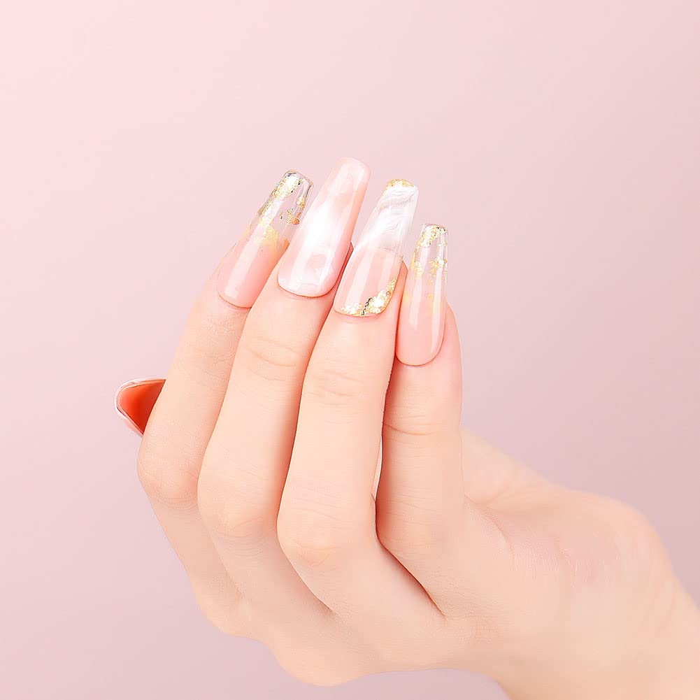 AIMEILI Soak Off Gel Nail Polish Gifts for Mother's Day, Pastel Pink Nude Color Natural Skin Tone Nail Gel Color Set Of 6pcs X 10ml - Kit Set 22