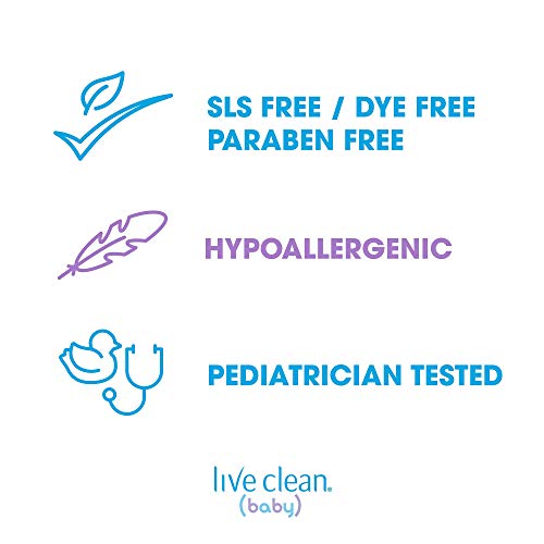 Live Clean Baby Lotion, Calming Bedtime, 7.7 Oz