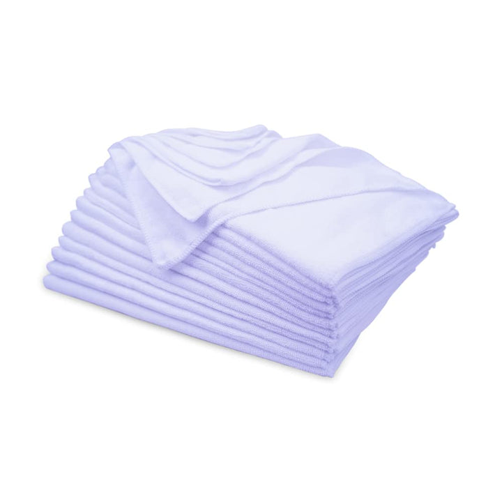 Huini 12 Pcs Microfiber Hair Drying Towels 14 * 30 Inches White