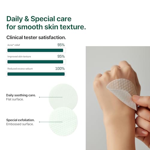 SOME BY MI AHA BHA PHA 30 Days Miracle Truecica Clear Pad - 70 Pads - Mild Exfoliating Korean Centella Toner Pads - Daily Soothing and Blackhead Removing Pore Minimizer for Face - Korean Skin Care