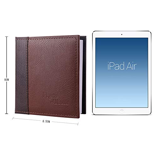 FaCraft 5x7 Photo Album 80 Photos Vertically,5x7 Photo Album Hold 80 Pictures for Family Birthday Anniversary Wedding Vacation Pictures DIY Baby Memory Book (80 Pockets)