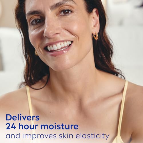 NIVEA Skin Firming and Anti Wrinkle Neck and Chest Cream with Q10, Creatine and Provitamin B5, Skin Firming Body Cream Reduces the Look of Fine Lines and Wrinkles, 6.7 Oz Tube