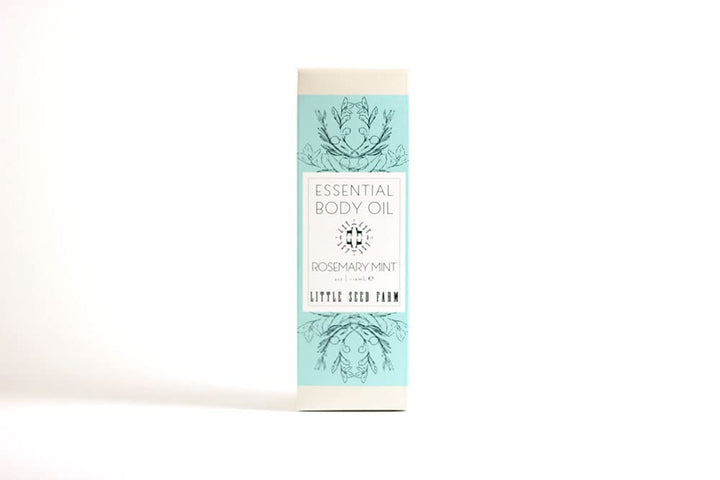Little Seed Farm Mint Essential Body Oil, Rosemary, 4.0 Ounce