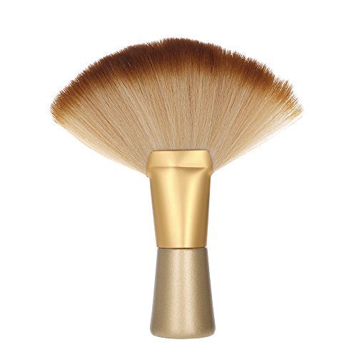 Anself Hair Cutting Brush Barber Cleaning Neck Duster Fan-shaped Sweep Brush