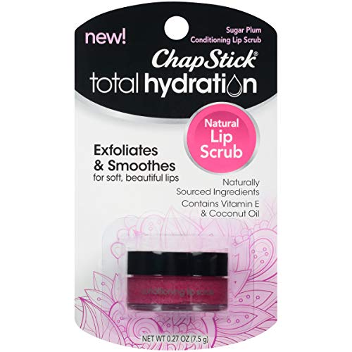 Sugar Plum Lip Scrub: Chapstick Th Conditioning Lip Scrub, Sugar Plum