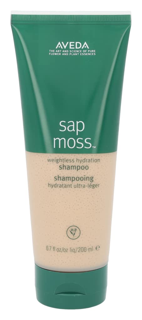 Aveda Sap Moss Weightless Hydration Shampoo | Gently Cleanses | Silicone Free | Shampoo for Normal to Dry Hair | 94% Naturally Derived*, 6.7 Fl Oz
