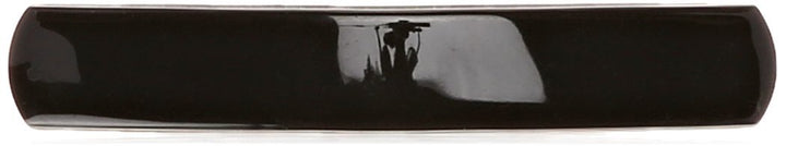 Caravan Extra Long Basic Automatic Black Barrette, 0.5 Ounce