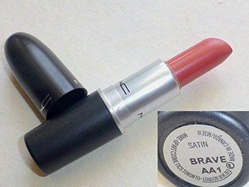 MAC Satin Lip Stick Brave For Women 0.1 Ounce