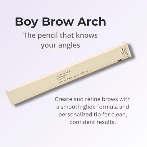 Glossier Boy Brow Arch 2-in-1 Longwear Pomade Eyebrow Pencil Warm Dark Brown