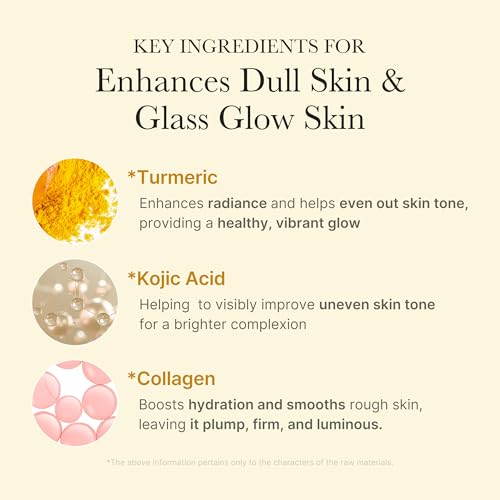 medicube Kojic Acid Turmeric Overnight Wrapping Peel Off Mask - Nourishes dull, uneven skin with hydrolyzed collagen for glowing skin and skin firmnes. Korean skincare, 2.53 fl. oz.