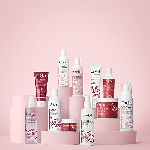 Ouidad Advanced Climate Control Volumizing Foam - 7 fl oz, Lightweight Hair Styling Foam, Anti-Frizz Nano Technology, Adds Volume, Fights Frizz & Defines Curls, Crunch-free Hold, For All Curl Types