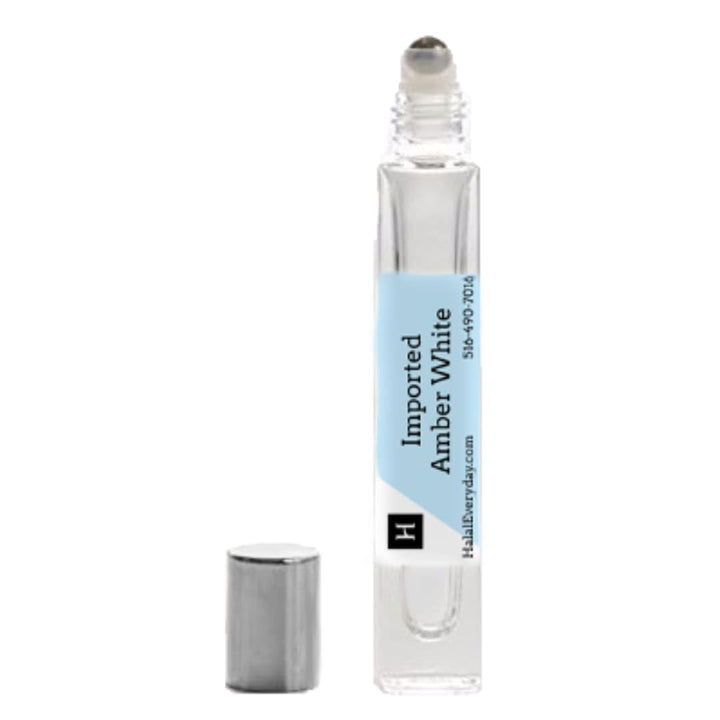 SAAQIN Imported Amber White Body Oil - 10 ml - Fragrance Oil - Imported Amber White