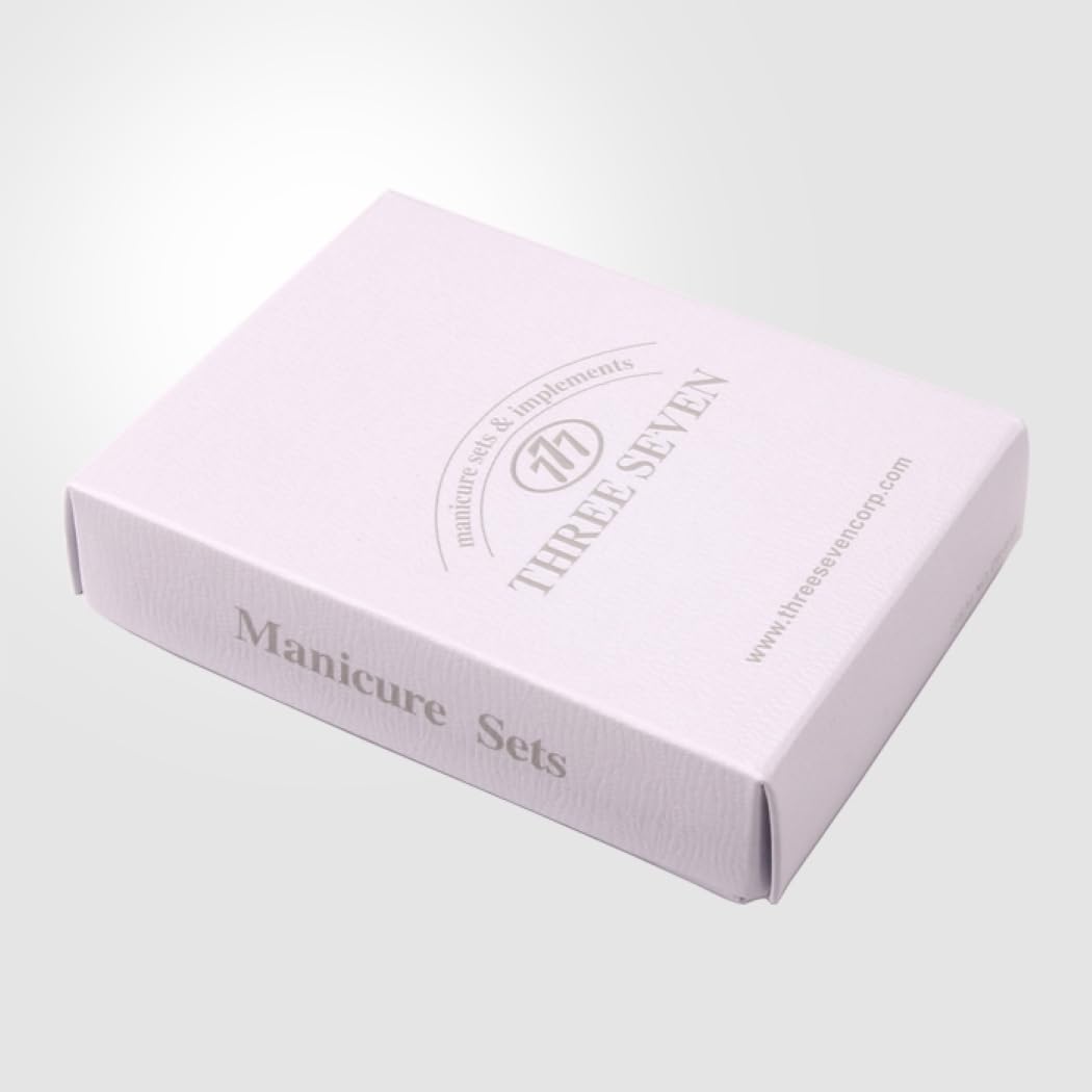 World No. 1. Three Seven (777) Travel Manicure Pedicure Grooming Kit Set - Included (Total 9 PCs: Nail Clipper, Toe Nail Clipper, Cuticle Trimmer, Beauty Scissors, Tweezers, File, Double-sided Push Stick, V-Shaped Push Stick, Ear Pick, Model: TS-970B