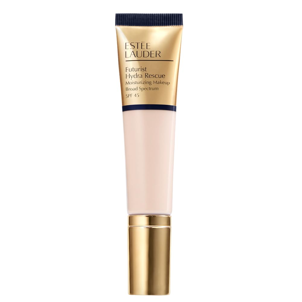 Estée Lauder Futurist Hydra Rescue Moisturizing Foundation Makeup SPF 45 for a 12-Hour Glow, 1.2 Fl Oz, 2C3 Fresco