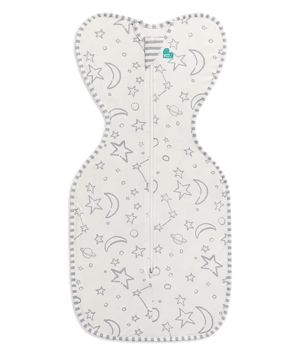 Love to Dream Swaddle UP Silky-Lux 1.0 TOG, Cream, Small, 8-13 lbs., Super Soft and Luxurious 100% Viscose, Allow Baby to Sleep in Their Preferred Arms Up Position, Snug Fit Calms Startle Reflex