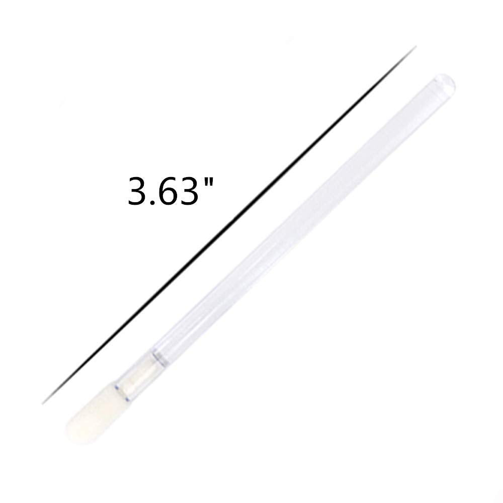 Lip Gloss Applicators Disposable Lipstick Wands Bulk Lip Brush Makeup Tool, 300 Pcs, Black