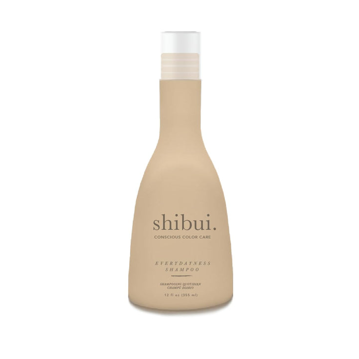 SHIBUI Everydayness Shampoo, Gentle Daily Cleanser with Rose Water & Saké, For Fine to Medium Hair, Color-Safe & Silicone-Free, 12 Fl Oz