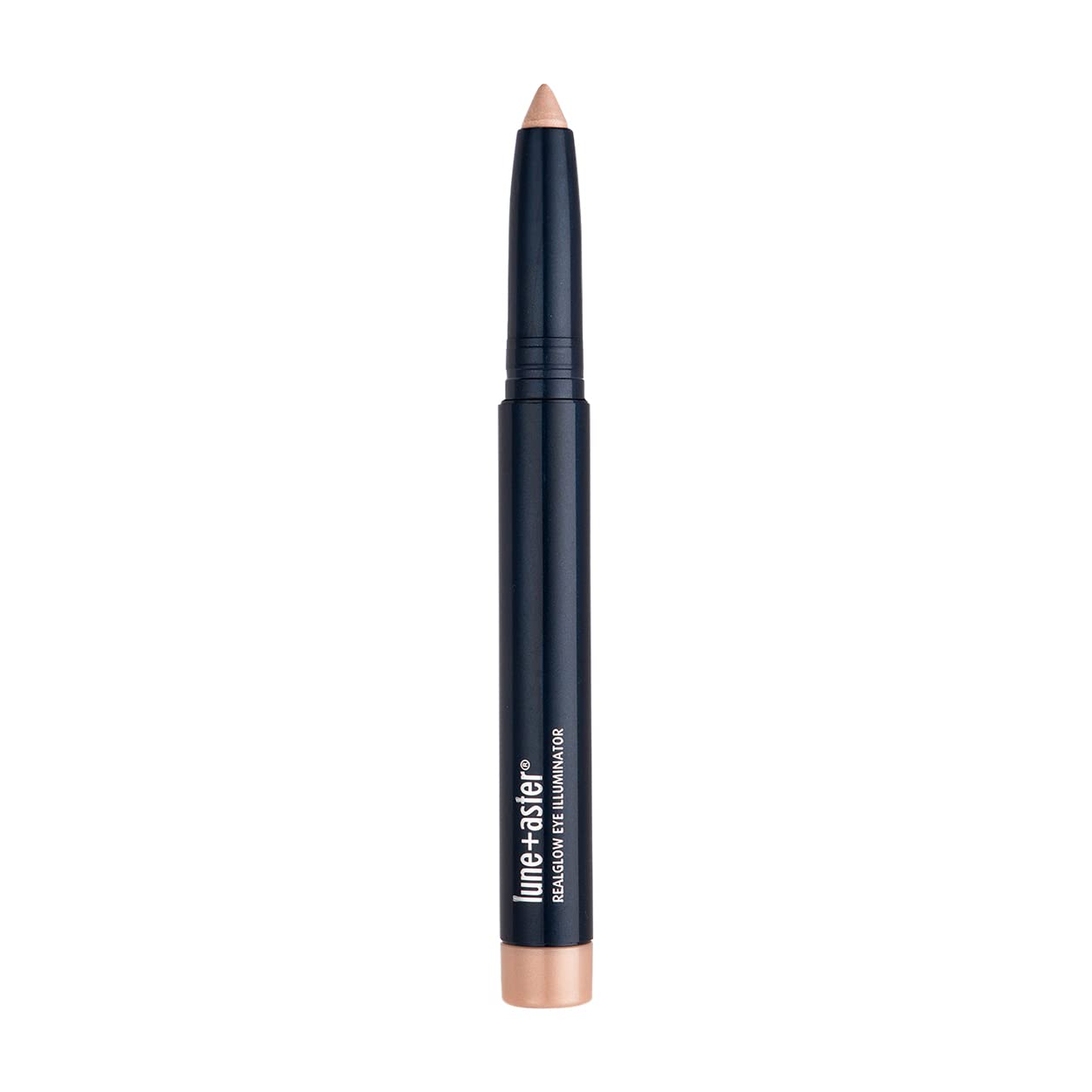 Lune+Aster RealGlow Eye Illuminator - Universal, vegan champagne illuminator highlights to effortlessly emphasize eyes for a wide-eyed effect. - paraben free, phthalates free, gluten free