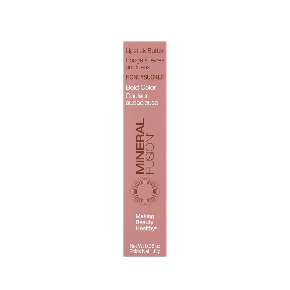 Mineral Fusion Lipstick Butter, Honeysuckle, .14 Ounce by Mineral Fusion