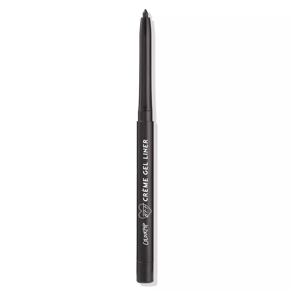 ColourPop SWERVE Matte Creme Gel Eyeliner Retractable Pencil (True Black), 0.2g (0.007 Ounce)