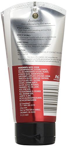 Olay Regenerist Detoxifying Pore Scrub 5 Ounce Tube (150ml) (2 Pack)
