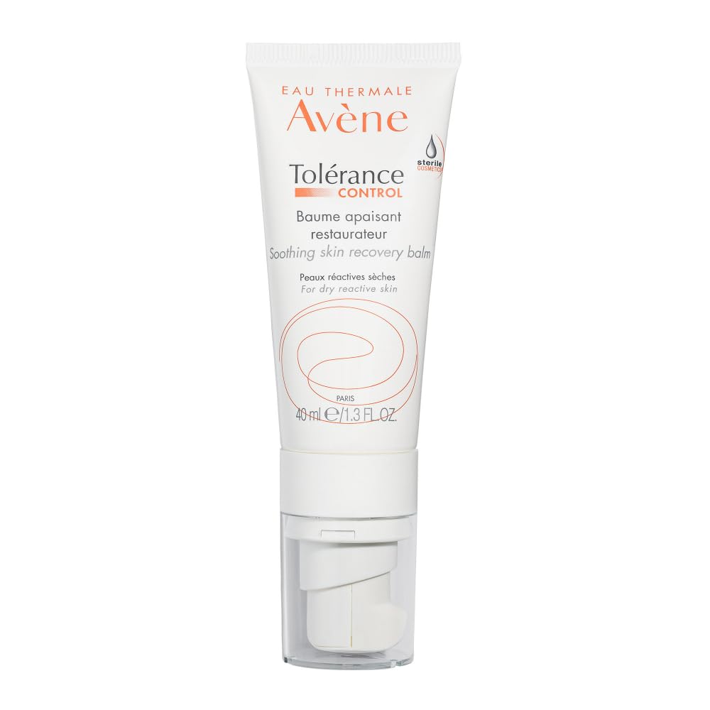 Avène Tolerance Control Soothing Skin Recovery Cream, for Hypersensitive,Dry Skin, Tube with Sterile Pump, 1.3 Fl Oz