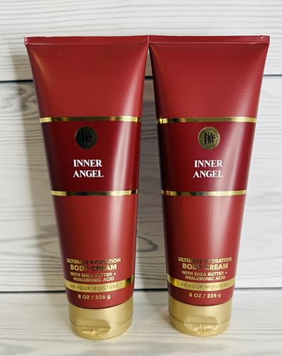 Bath & Body Works Womens Inner Angel Ultimate Hydration Body Cream 8 Ounces Pack of 2
