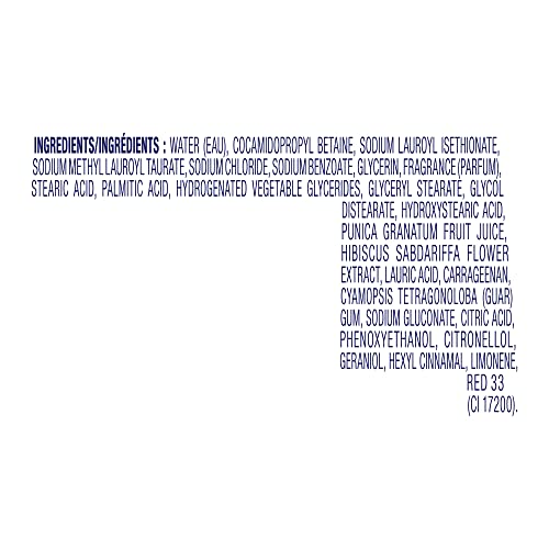 Dove Rejuvenating Body Wash for renewed, healthy-looking skin Pomegranate & Hibiscus gentle body cleanser nourishes and revives skin 325 ml