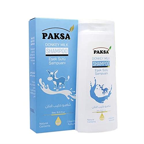 Paksa Donkey Milk Nourishing Shampoo | For Full and Healthy Hair | Makes Hair Voluminous and Fuller | Enriched with the Goodness of Jojoba Oil | Sulfate Free Natural Shampoo | Quantity 300ml