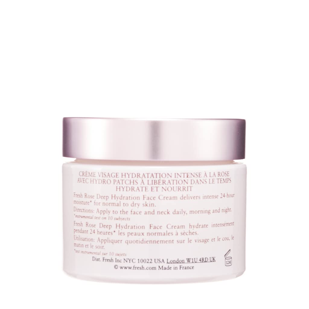 Fresh Rose Deep Hydration Face Cream, 1.6 Oz.