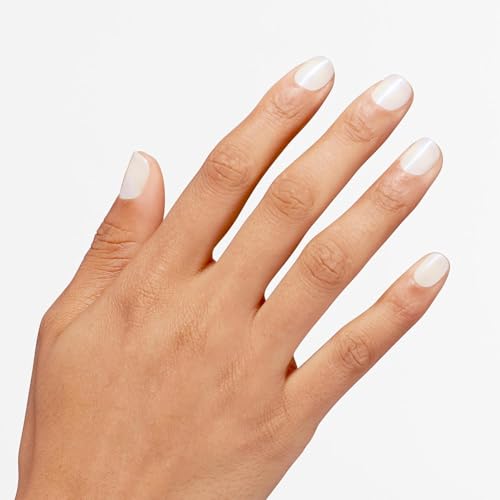 OPI Infinite Shine Shimmer Takes All | Sheer Soft White Shimmer Long Wear Gel Like Nail Polish | Vegan, Long Lasting, Streak Free