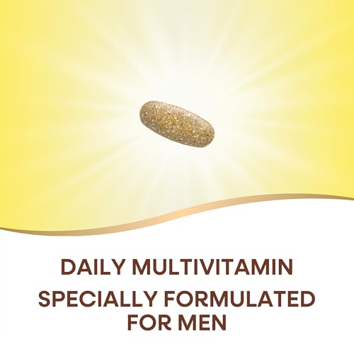 Nature's Way Alive! Men's Daily Ultra Multivitamin, Promotes Healthy Heart & Muscle Function*, with B-Vitamins Including Methylated B12, Gluten Free, 150 Tablets (Packaging May Vary)