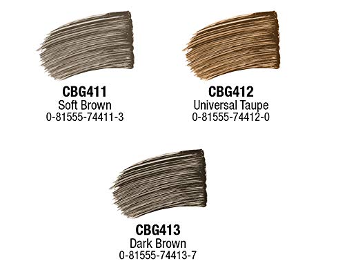 L.A. Colors Browie Wowie Brow Tinted Gel, Soft Brown, 6.5g