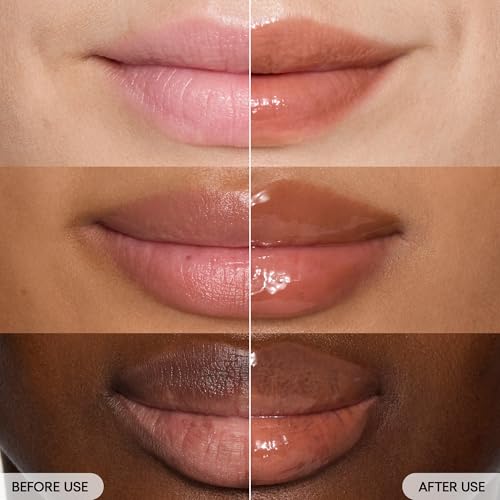 LANEIGE Glaze Craze Tinted Lip Serum, Sugar Glaze: Hydrating Serum for Glossy, Nourished Lips with Plumping Polypeptides