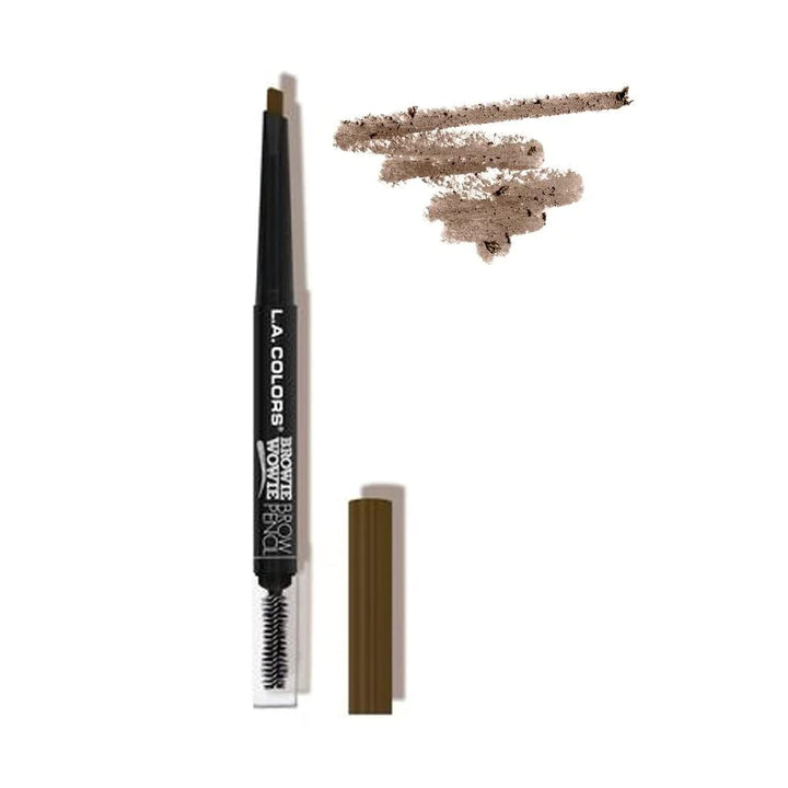 L.A. Colors Browie Wowie Brow Pencil (Eyebrow Pencil), Black, 0.5g