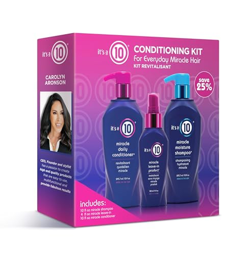 It's a 10 Miracle Conditioning Trio Kit