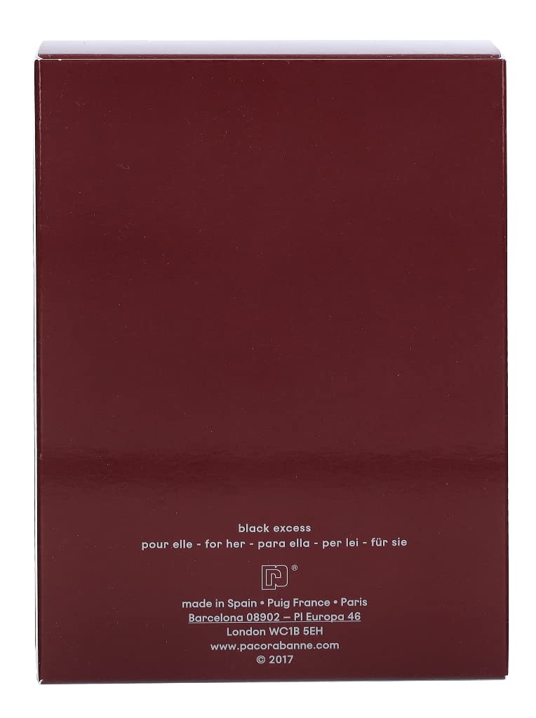 Paco Rabanne Black XS for Her Eau De Parfum, 80ml