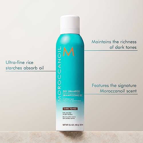 Moroccanoil Dry Shampoo Dark Tones, 5.4 Fl. Oz.