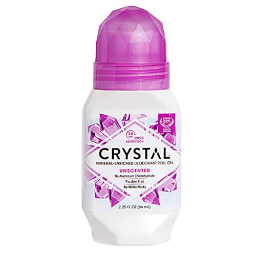Crystal Body Deodorant Roll-On-2.25 oz, 2 pack