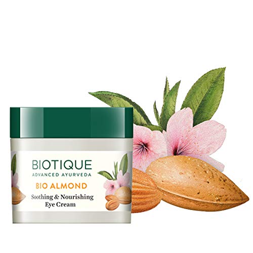 Biotique Almond Under Eye Cream For Dark Circles & Puffiness 16 g