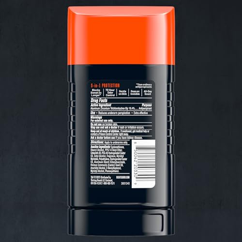 Right Guard Xtreme Defense Invisible Solid Antiperspirant & Deodorant ,72-Hour Odor Control,Fresh Blast Scent, 2.6 oz. (4 count)