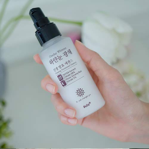 Nella Ginseng Essence, Moisturizing, Whitening and Brightening, Korean Beauty, 100 ml