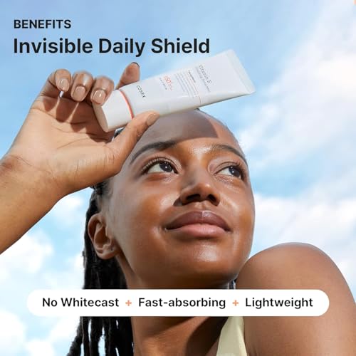 COSRX Vitamin E Vitalizing Face Sunscreen SPF 50, 1.69 fl oz, SPF Moisturizer, Lightweight under Makeup, Travel Essentials, Summer Essentials, Korean Skin Care, Korean Sunscreen for Face