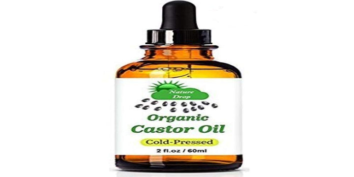 Nature Drop's Organic Castor Oil ,2 oz - 100% USDA Certified...
