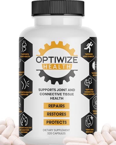 10 Natural Pain Relief Ingredients for Joint Tendon and Ligament Supplement for Arthritis, Injuries and Bone Health Collagen Type 2 MSM Glucosamine Chondroitin Green Lipped Mussel HA Omega and More