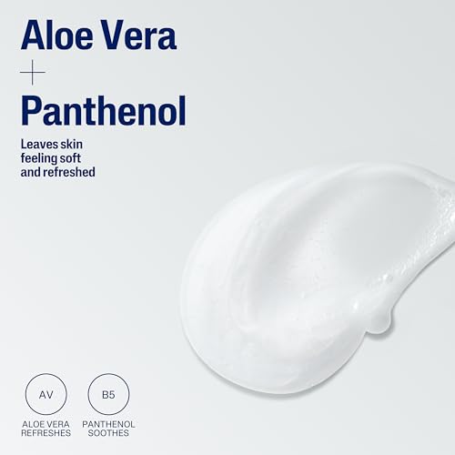 Cetaphil Ultra Gentle Refreshing Body Wash, Refreshing Scent For Dry to Normal, Sensitive Skin, 16.9oz Pack of 3, with Aloe Vera, Calendula, Vitamin B5, Hypoallergenic, Dermatologist Tested