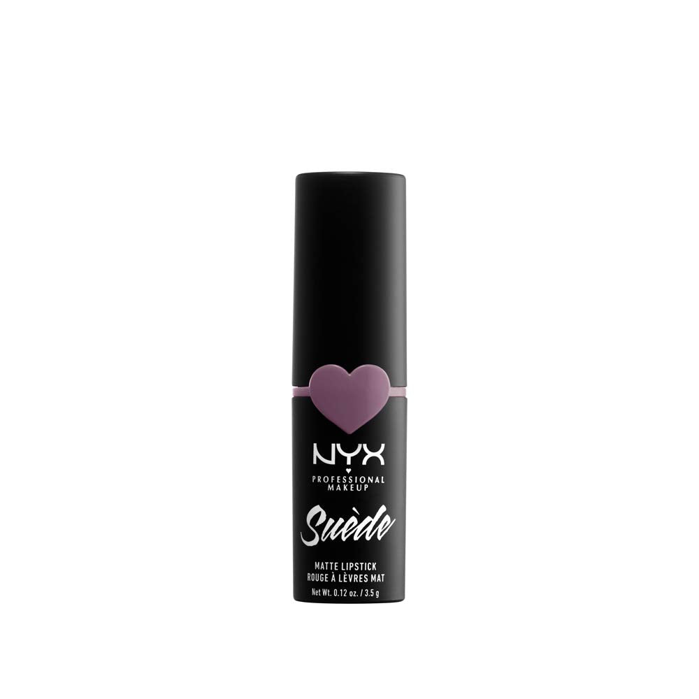 NYX Professional Makeup Suede Matte Lipstick Violet Smoke - 12oz